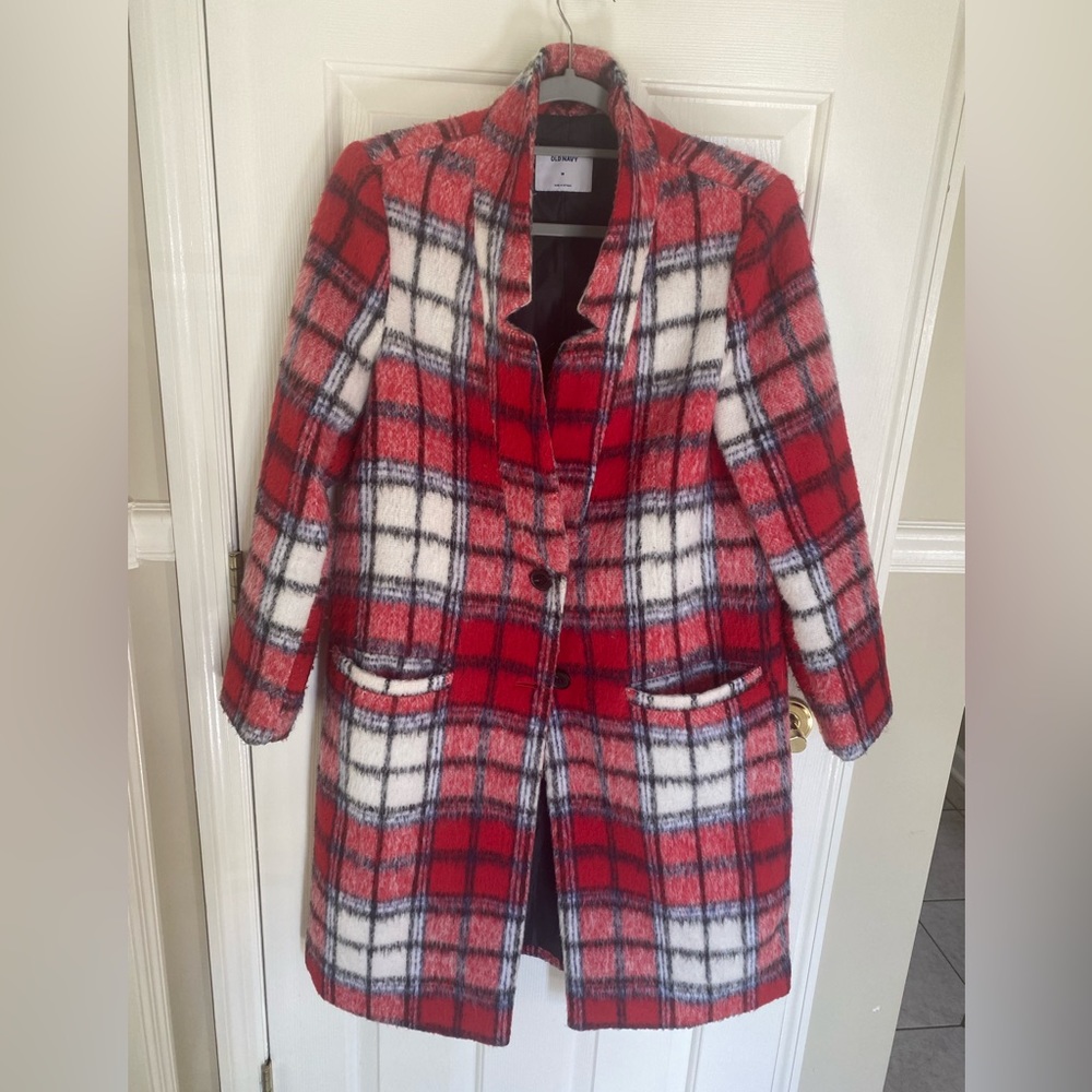 Blogger favorite plaid coat